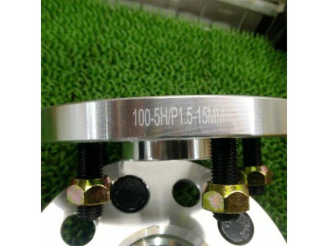 Durax ワイドトレットスペーサー M12 x P1.5 100-5H  15mm ハブ径:Φ54
