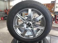 【Aコン】MANARAY SPORT(マナレイスポーツ)アルミホイール + DUNLOP WINTERMAXX  SJ8