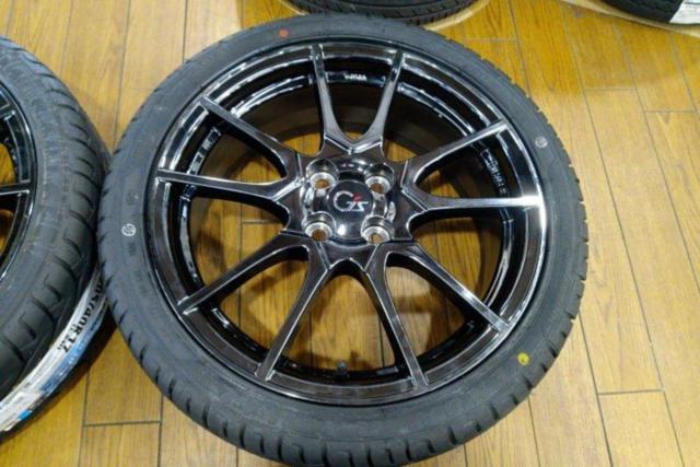トヨタ純正(TOYOTA)  アクアG’s GRスポーツ17インチパッケージスパッタリングホイール   + KENDA(ケンダ) KR20