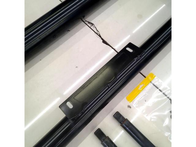 【200系ハイエース/6型/ワイド/S-GL】メーカー不明 フロントバンパーガード