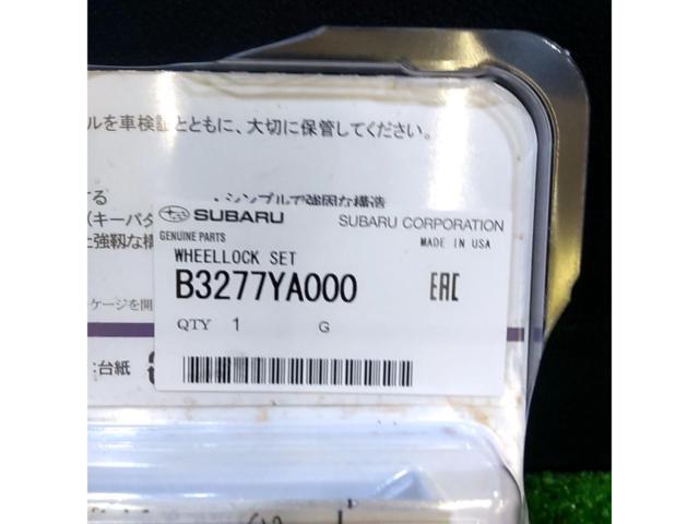 M12xP1.25 SUBARU Genuine Part
Made McGard
Lock nut set