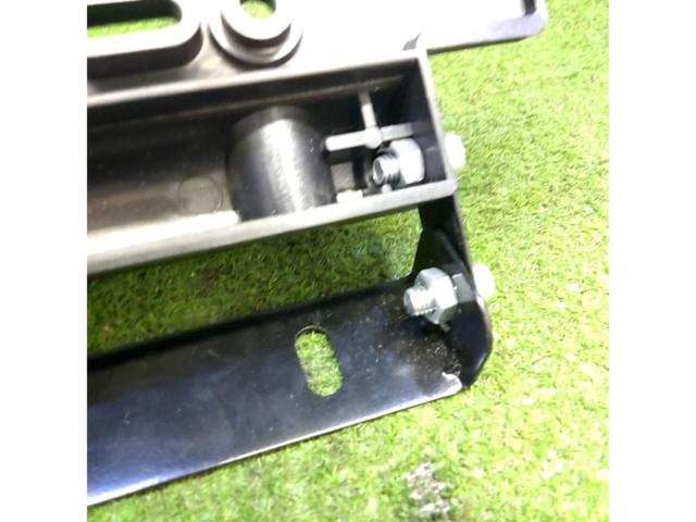 メーカー不明 カーボン調ナンバーステー