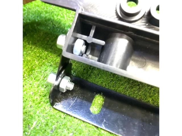 メーカー不明 カーボン調ナンバーステー