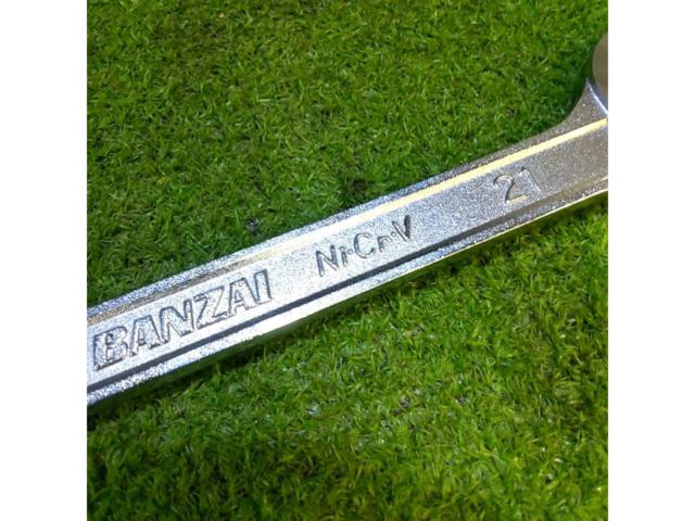 【19/21mm】BANZAI スパナ