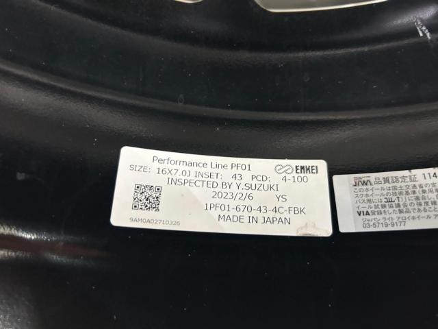 ENKEI PerformanceLine PF01 +MICHELIN PRIMACY4