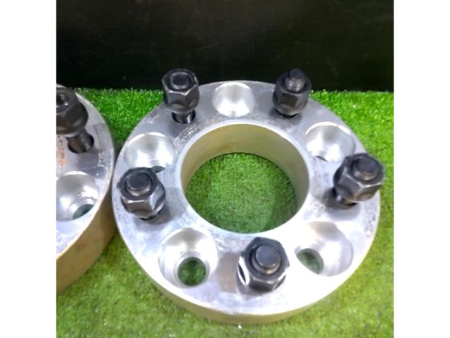 【M12/P1.25/35mm/72.5パイ/114.3-5H】メーカー不明ワイドトレッドスペーサー