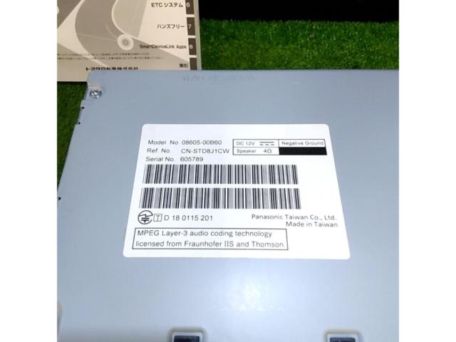 TOYOTA純正 NSCN-W68 AV一体型メモリーナビ  ※DVD非対応