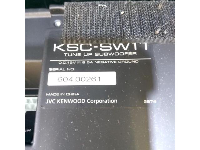KENWOOD
KSC-SW11
Tune-up subwoofer