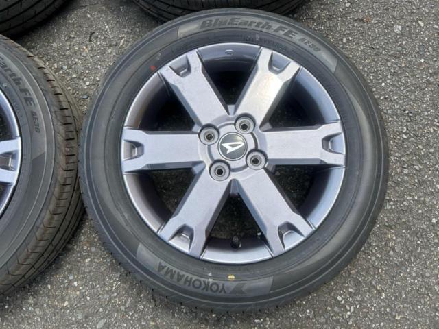 DAIHATSU タフト 純正15インチアルミホイール  + YOKOHAMA BluEarth-FE AE30