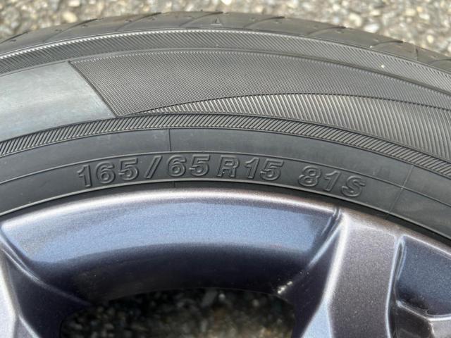 DAIHATSU タフト 純正15インチアルミホイール  + YOKOHAMA BluEarth-FE AE30