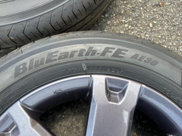 DAIHATSU タフト 純正15インチアルミホイール  + YOKOHAMA BluEarth-FE AE30