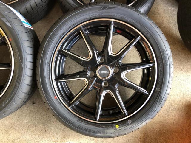 HOT STUFF  CROSS SPEED PREMIUM RS10  + KENDA KR203 165/55R15