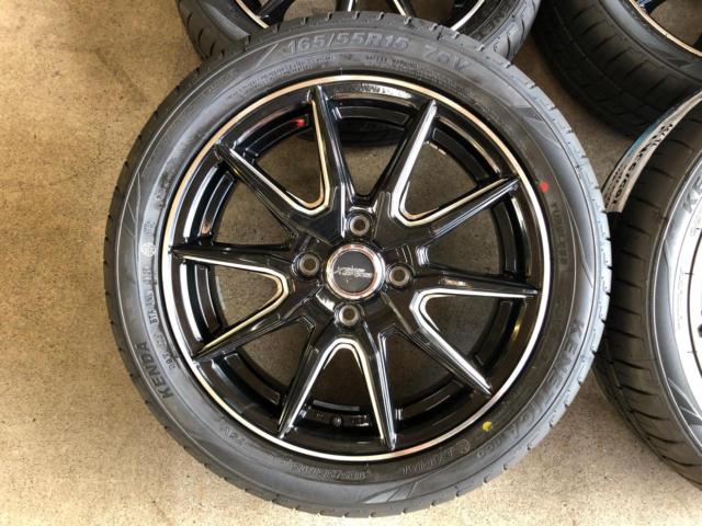 HOT STUFF  CROSS SPEED PREMIUM RS10  + KENDA KR203 165/55R15