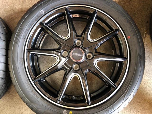 HOT STUFF  CROSS SPEED PREMIUM RS10  + KENDA KR203 165/55R15