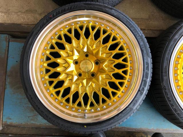 WORK Gran Seeker CCX インペリアルゴールド + WINRUN R330 92W XL