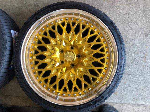 WORK Gran Seeker CCX インペリアルゴールド + WINRUN R330 92W XL