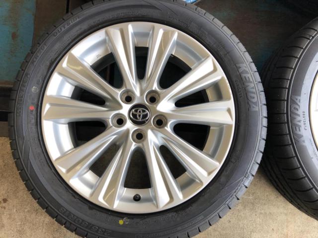 TOYOTA 30系トヨタ・アルファード/ヴェルファイア 純正18インチアルミホイール + KENDA KR201 235/50R18