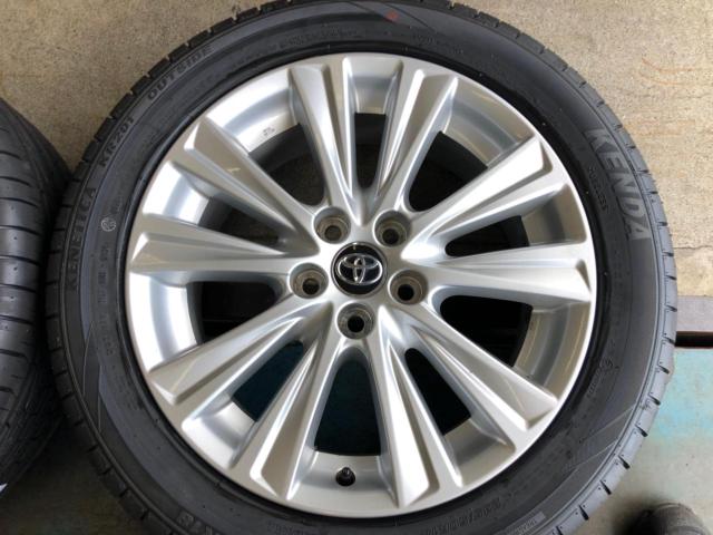 TOYOTA 30系トヨタ・アルファード/ヴェルファイア 純正18インチアルミホイール + KENDA KR201 235/50R18
