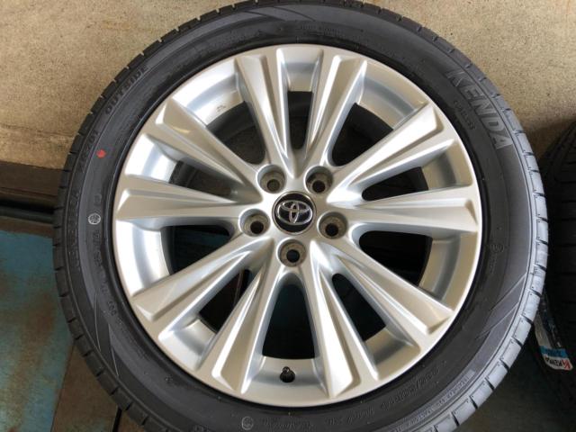 TOYOTA 30系トヨタ・アルファード/ヴェルファイア 純正18インチアルミホイール + KENDA KR201 235/50R18