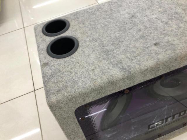 I want to go back to the Heisei era with LED specifications!! carrozzeria
TS-WX2500
BOX with subwoofer 