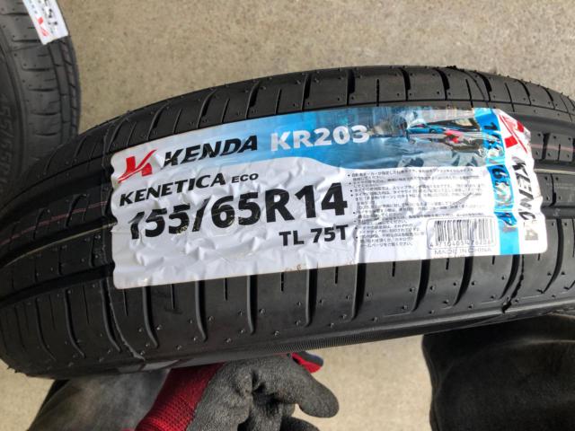 SUZUKI
Spacia/Wagon R genuine wheels
+
KENDA
KR 203
155 / 65R14
75T