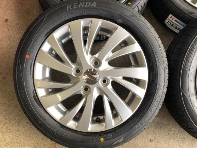 SUZUKI
Spacia/Wagon R genuine wheels
+
KENDA
KR 203
155 / 65R14
75T