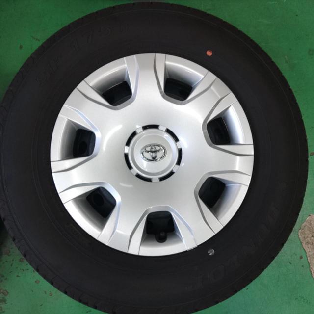 Toyota
Hiace genuine steel wheel + DUNLOP
SP175N