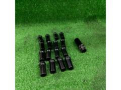 メーカー不明 ロングブラックナット M12×P1.5 7角 16個セット