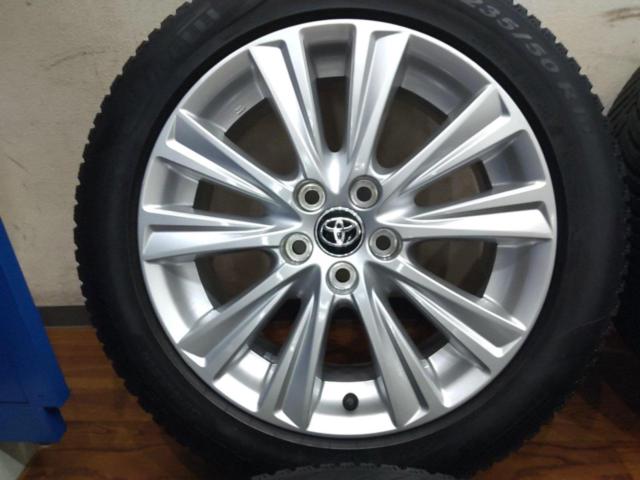 トヨタ 30系アルファード 後期純正ホイール+PIRELLI CINTURATO ALL SEASON SF3