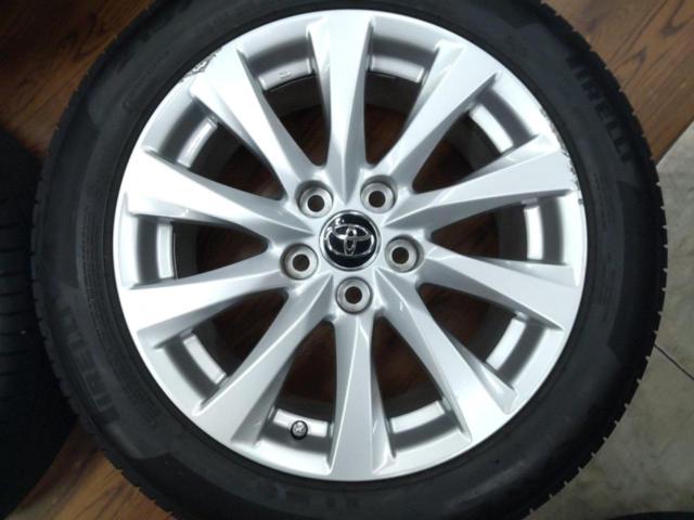 トヨタ 70系 カムリ 純正ホイール+PIRELLI POWERGY
