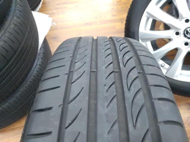 トヨタ 70系 カムリ 純正ホイール+PIRELLI POWERGY