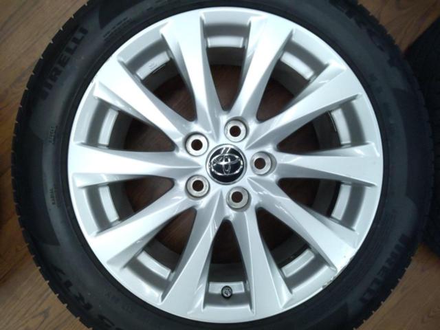 トヨタ 70系 カムリ 純正ホイール+PIRELLI POWERGY