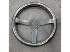 MOMO Gilles Villeneuve 350mm ブラックレザーステアリング
