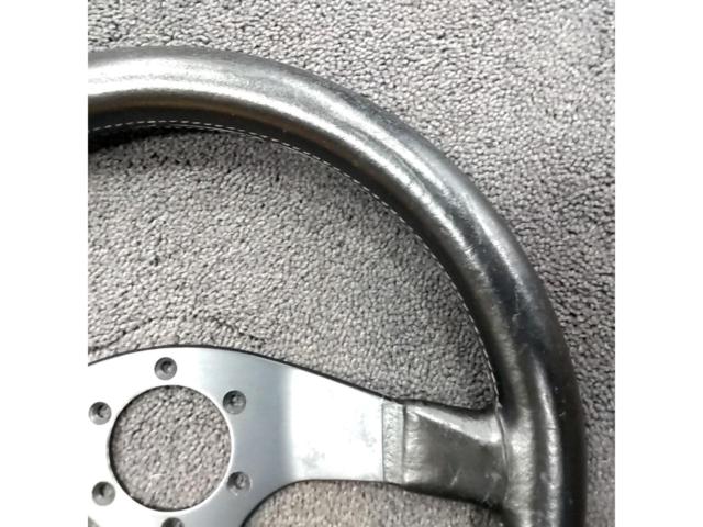 MOMO Cavallino2 350mm ブラックレザーステアリング