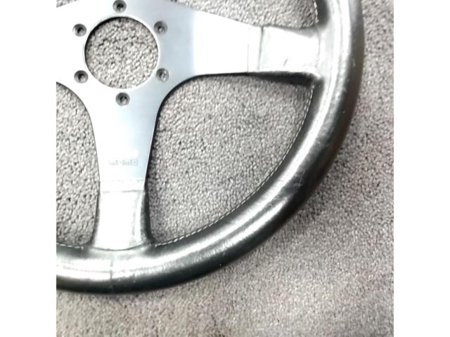 MOMO Cavallino2 350mm ブラックレザーステアリング