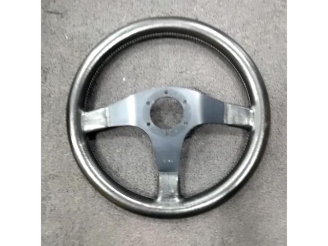 MOMO Cavallino2 350mm ブラックレザーステアリング