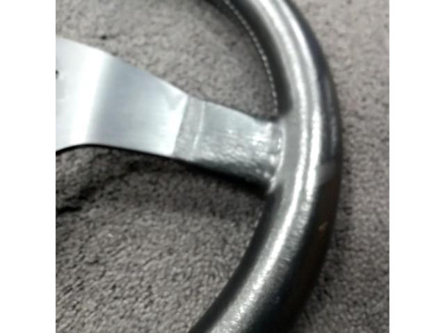 MOMO Cavallino2 350mm ブラックレザーステアリング