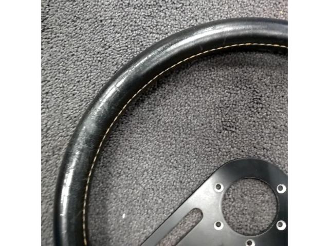 Bertone 350mm 2スポークレザーステアリング