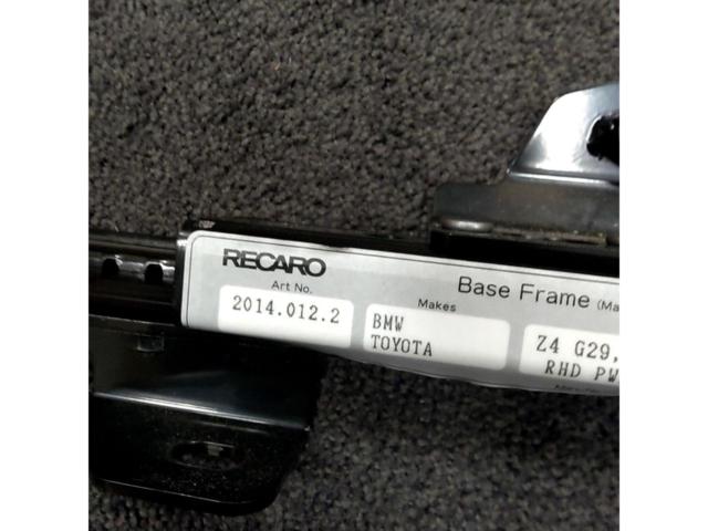 GR Supra BMW
Z4/DB series G29 RECARO
Base frame / seat rail
