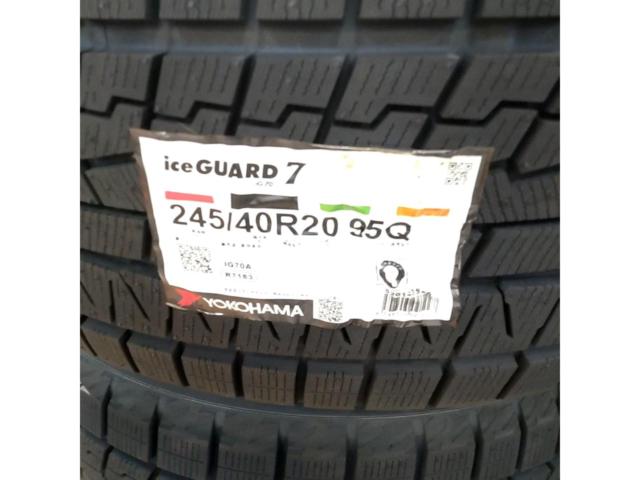 Unused, with labels attached.
YOKOHAMA
ice
GUARD
iG70