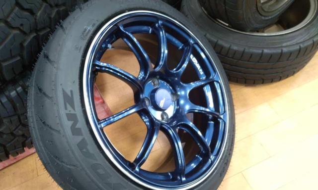 ☆新品タイヤ☆ YOKOHAMA ADVAN Racing RZ2 + SHIBATIRE R23