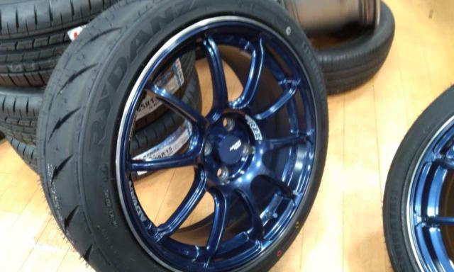 ☆新品タイヤ☆ YOKOHAMA ADVAN Racing RZ2 + SHIBATIRE R23