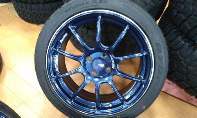 ☆新品タイヤ☆ YOKOHAMA ADVAN Racing RZ2 + SHIBATIRE R23