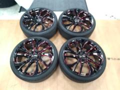 weds LEONIS TE+YOKOHAMA ADVAN FLEVA 225/35R20