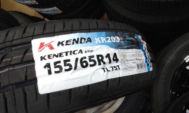 ☆新品タイヤセット☆ BRIDGESTONE BALMINUM VR5 + KENDA KR203
