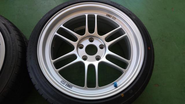 ENKEI(エンケイ) Racing RPF1 シルバー + KENDA(ケンダ) KENDA(ケンダ) KR203 225/40R18 92V 【マークⅡ/チェイサー/シルビア/スカイライン】