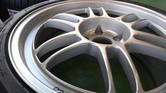 ENKEI(エンケイ) Racing RPF1 シルバー + KENDA(ケンダ) KENDA(ケンダ) KR203 225/40R18 92V 【マークⅡ/チェイサー/シルビア/スカイライン】