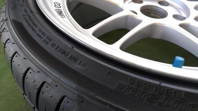 ENKEI(エンケイ) Racing RPF1 シルバー + KENDA(ケンダ) KENDA(ケンダ) KR203 225/40R18 92V 【マークⅡ/チェイサー/シルビア/スカイライン】