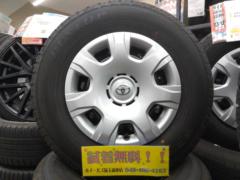 トヨタ ハイエース/200系 純正スチールホイール + DUNLOP SP175N
