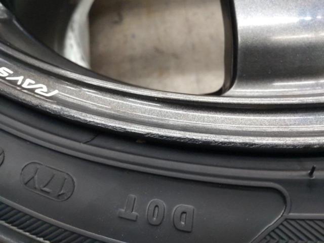 ☆未使用タイヤ付き☆RAYS VOLKRACING TE37 SAGA + KENDA KR20